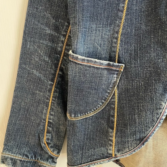 Adriano Goldshmied Women’s Denim Jacket size M NWT - Picture 3 of 4